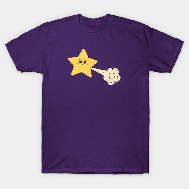 Tooting Star T-Shirt by HandsOffMyDinosaur